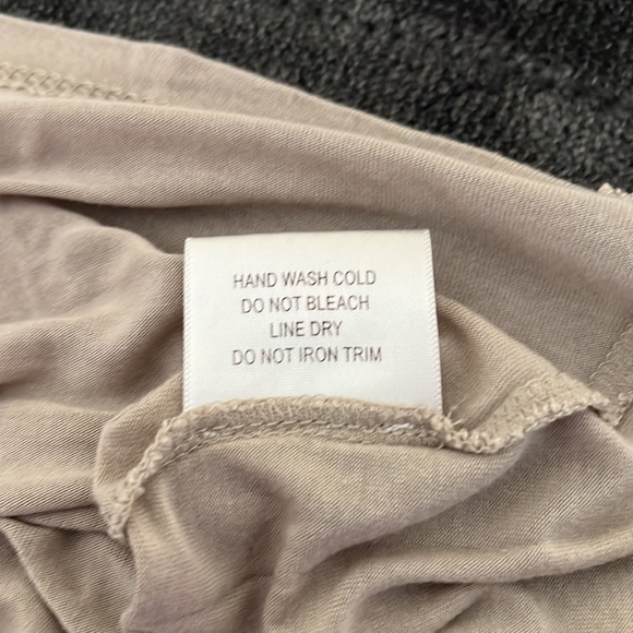 Willow and Clay Sequined Tank Top Size L Clay/Beige 100% Viscose/Polyester - Picture 6 of 9